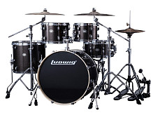 Барабанная установка Ludwig LEE52205 Element, черная, 2 коробки