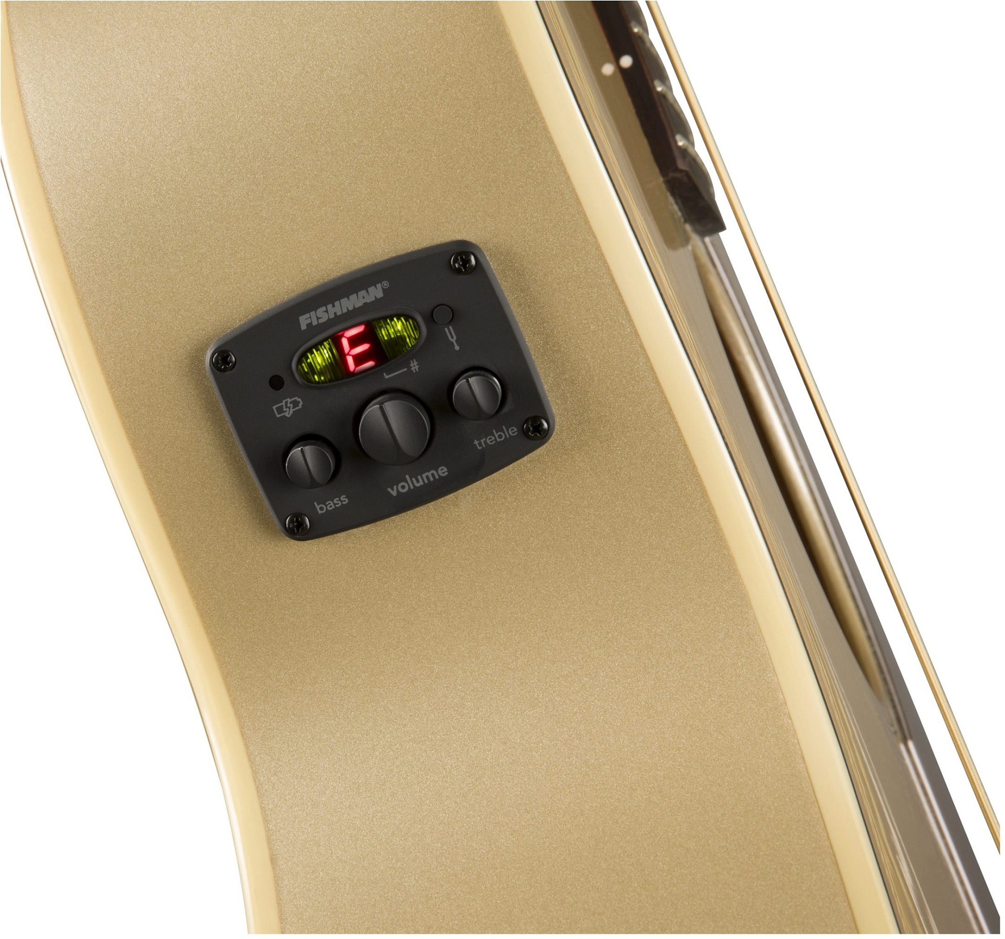 Акустическая гитара Fender Электроакустическая гитара Newporter Player, Champagne - 12