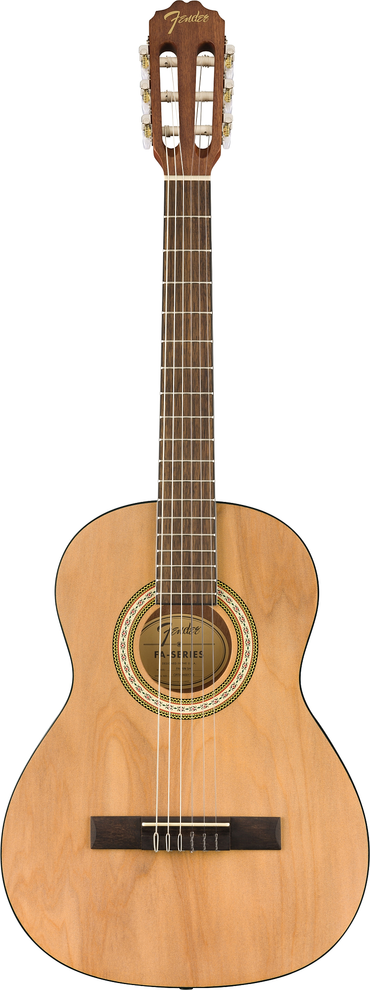 Классическая гитара Fender FA-25N WN NAT - 7