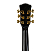 Акустическая гитара Rockdale Aurora D7 BK Gloss, Черный - 9