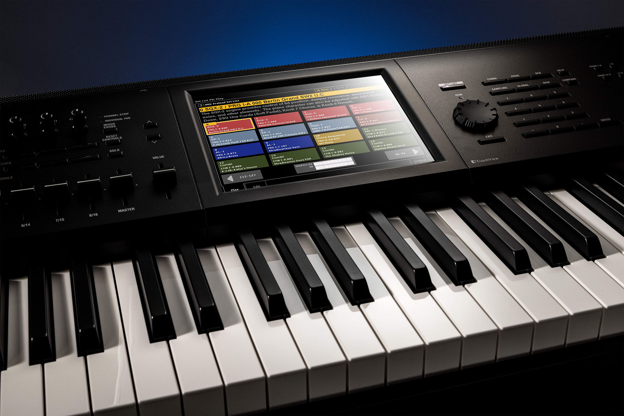 Синтезатор Korg KRONOS3-88, Черный - 18