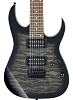 Электрогитара Ibanez GRG7221QA-TKS, Черный полированный - 2