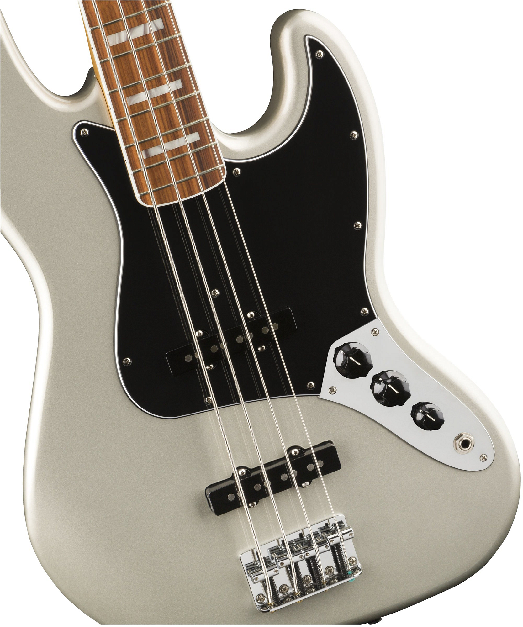 Бас-гитара Fender VINTERA '70s Jazz Bass Inca Silver, Серебристый - 10