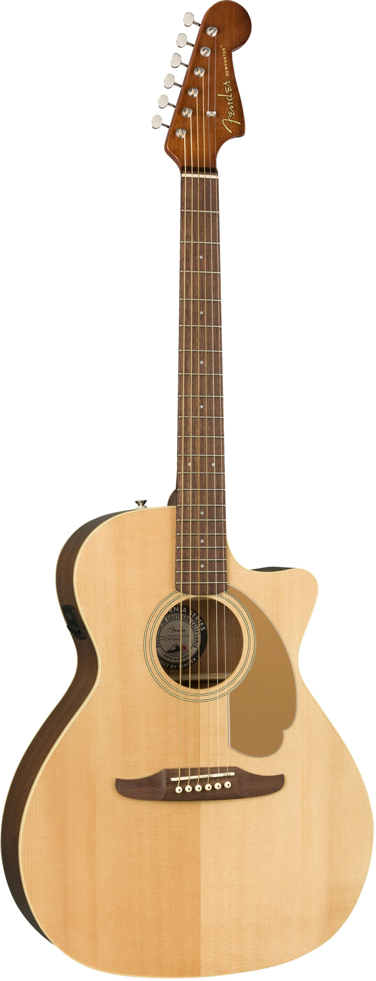 Акустическая гитара Fender Newporter Player Natural - 11