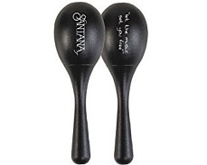 Latin Percussion LPR012-BK Santana Chick-Itas Black маракасы(пара)