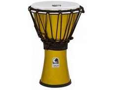 TOCA TFCDJ-7MY Freestyle Metallic Yellow джембе