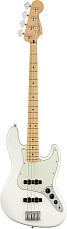 Бас-гитара Fender PLAYER Jazz Bass MN Polar White, Белый полярный