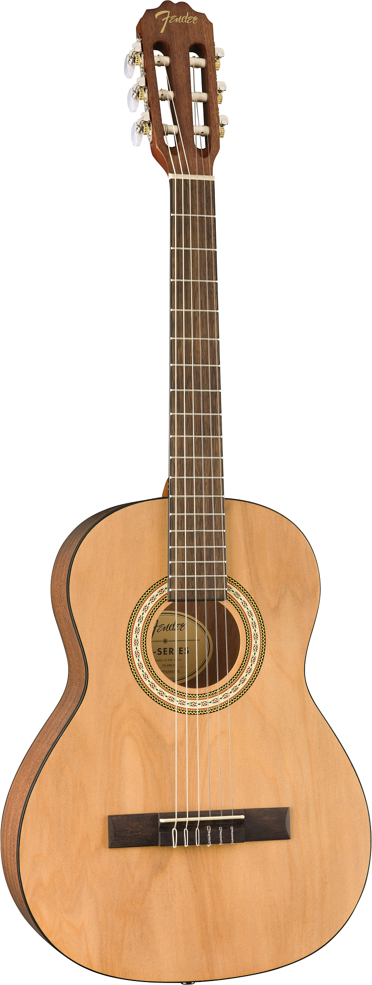 Классическая гитара Fender FA-25N WN NAT - 8