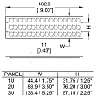Рэковая панель AVCLINK RPE-1/12D - 1