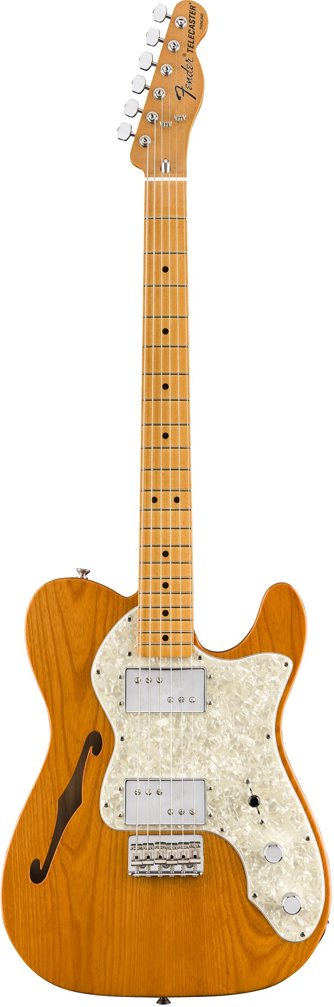 Электрогитара Fender VINTERA '70S Telecaster Thinline Aged Natural - 8