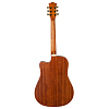 Акустическая гитара Rockdale Aurora D7 C Bk Satin, Черный - 3