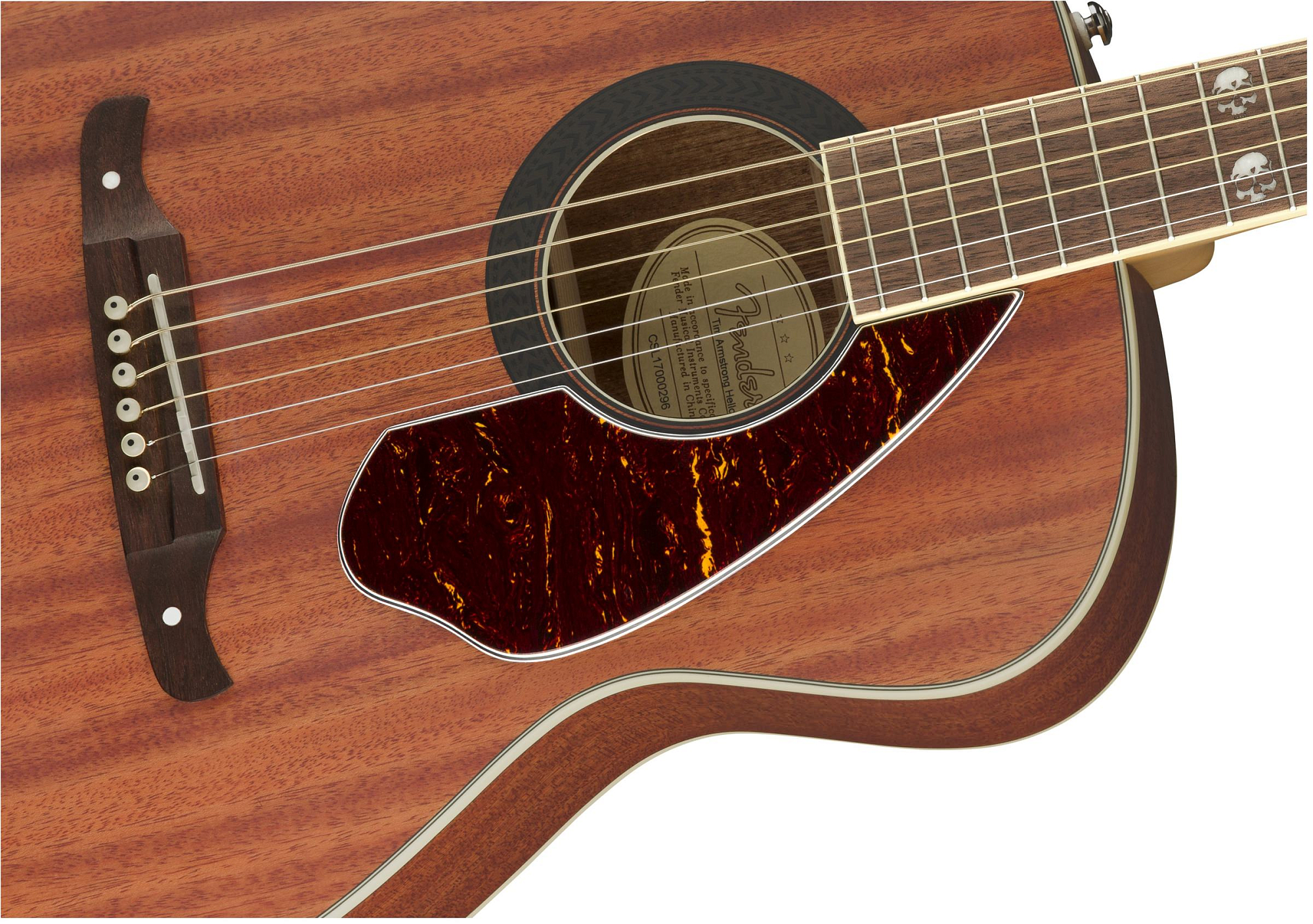 Акустическая гитара Fender Tim Armstrong Hellcat Natural WN - 8