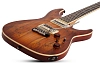 Электрогитара Schecter C-1 EXOTIC SPALTED MAPLE Satin Navy Blue - 7