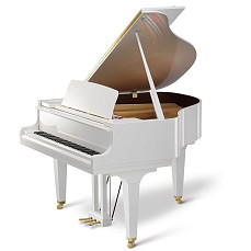 Акустический рояль Kawai GL-20 (KI) WH/P INDONESIA с банкеткой