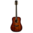 Акустическая гитара Rockdale Aurora D7 Koa Asb, Koa Asb - 1