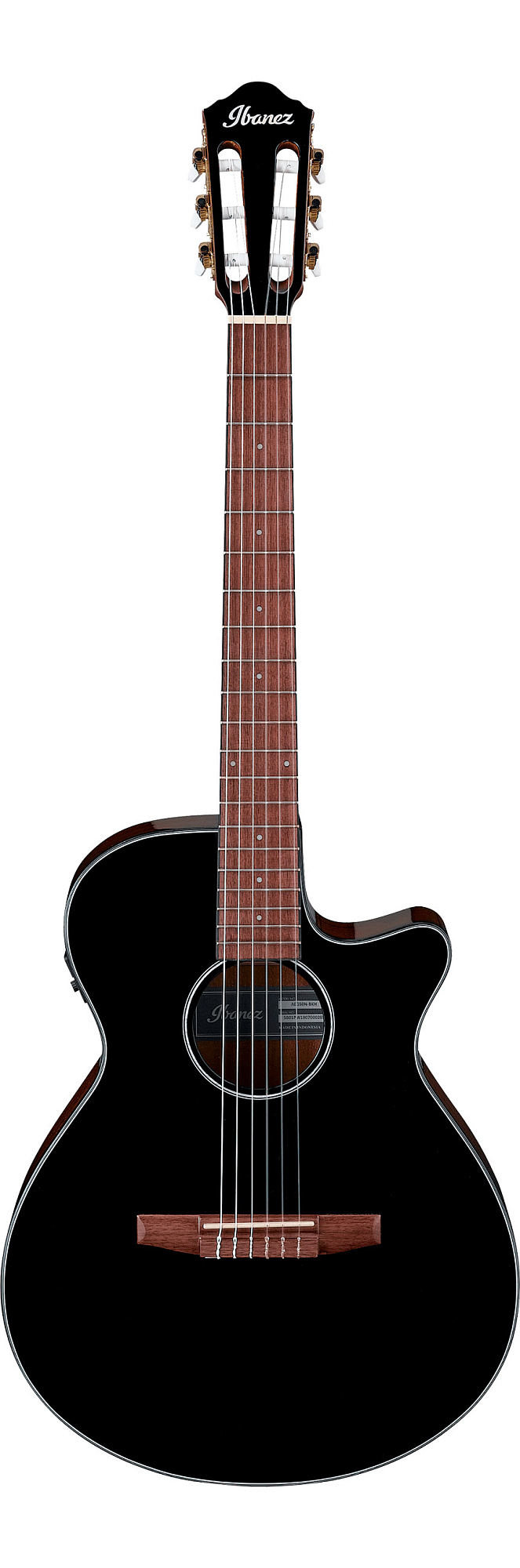 Классическая гитара Ibanez AEG50N-BKH - 8