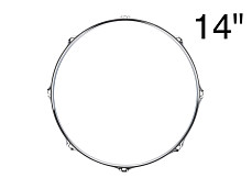 HA13-301408CR Обод малого и том барабана 14, верхний, сталь 3мм, LDrums