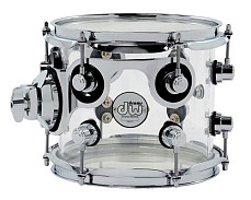 DRUM WORKSHOP TOM TOM DESIGN ACRYLIC 8x7 Clear том том