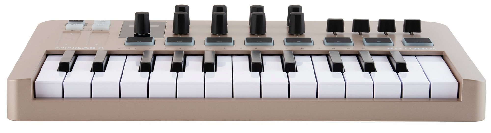 MIDI-клавиатура Arturia MiniLAB 3 Champagne - 13