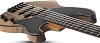 Бас-гитара Schecter MODEL-T 5 EXOTIC BLACK LIMBA Blue - 3