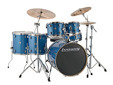 Барабанная установка Ludwig LCEE622023EXP Element Evolution, синяя
