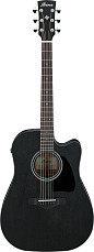 Акустическая гитара Ibanez AW1040CE-WK, Черный