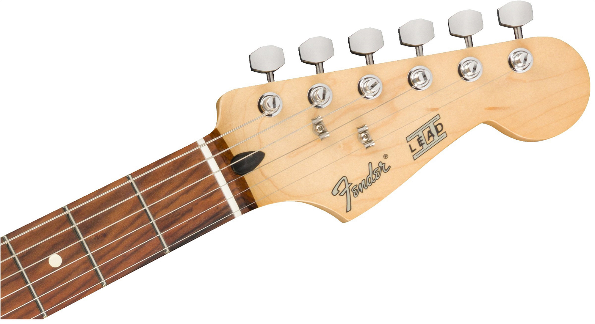 Электрогитара Fender PLAYER Lead II PF Crimson Red Transparent, Малиновый - 12