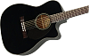 Акустическая гитара Fender CC-60SCE Black - 3