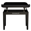 Банкетки для клавишных инструментов Rockdale RHAPSODY 135 SV BLACK - 4
