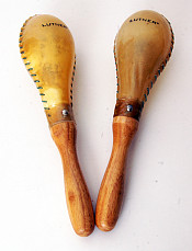 PX-2 Маракасы кожаные, средние, Fleet