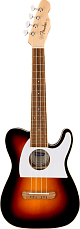 Укулеле Fender Fullerton Tele Uke, Walnut Fingerboard, White Pickguard, 2-Color Sunburst, Санберст двухцветный
