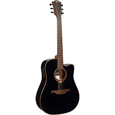 Электроакустическая гитара LAG T-118D CE-BLK