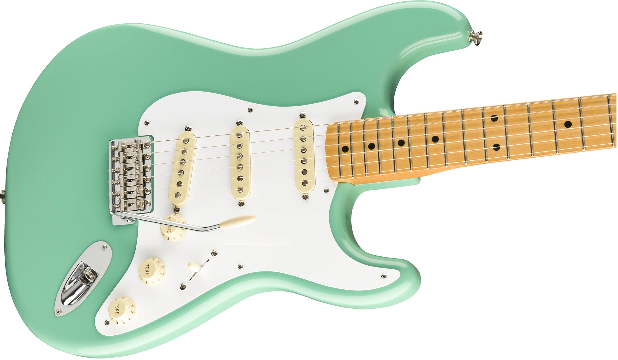 Электрогитара Fender VINTERA '50s Stratocaster Sea Foam Green, Зелёный - 11