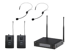 Беспроводная микрофонная система Soundsation WF-U2302PP, 2 головных микрофона