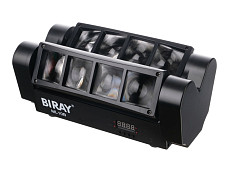 Моторизированный прожектор смены цвета (колорчэнджер) паук Bi Ray ML10B, RGBW, LED 8х4 Вт