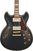 Электрогитара Ibanez AS73G-BKF, Черный - 5
