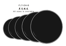 FLT-DH-B-22 Пластик для бас-барабана 22, черный, Fleet