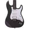 Электрогитара Rockdale Stars HSS Silver Metallic, Серебристый - 5