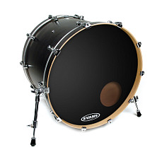 BD18RONX EQ3 ONYX Пластик для бас-барабана 18, резонансный, Evans