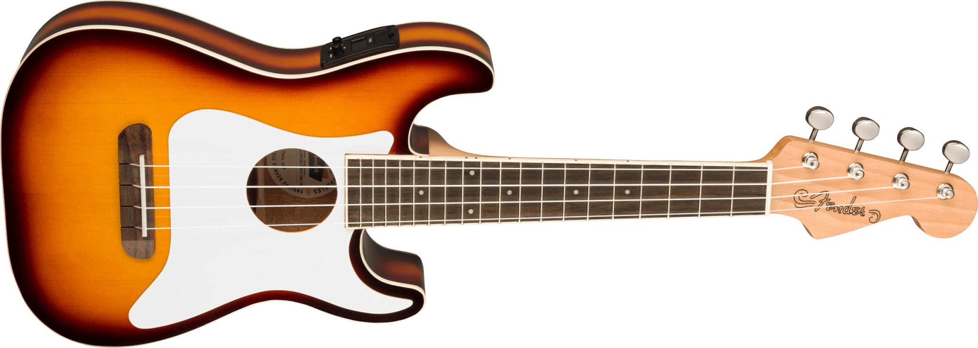 Укулеле Fender Fullerton Strat Uke Sunburst - 10