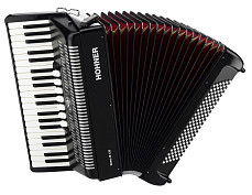 A1682 BRAVO III 120 Black Аккордеон трехголосный с готовым аккомпанементом Hohner