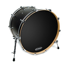 BD20RA EQ1 Пластик для бас-барабана 20, резонансный черный, Evans