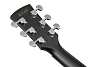 Акустическая гитара Ibanez AW1040CE-WK, Черный - 5