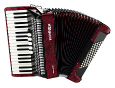 A1663 BRAVO III 72 RED Аккордеон Hohner