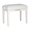 Банкетки для клавишных инструментов Rockdale RHAPSODY 135 WHITE - 2