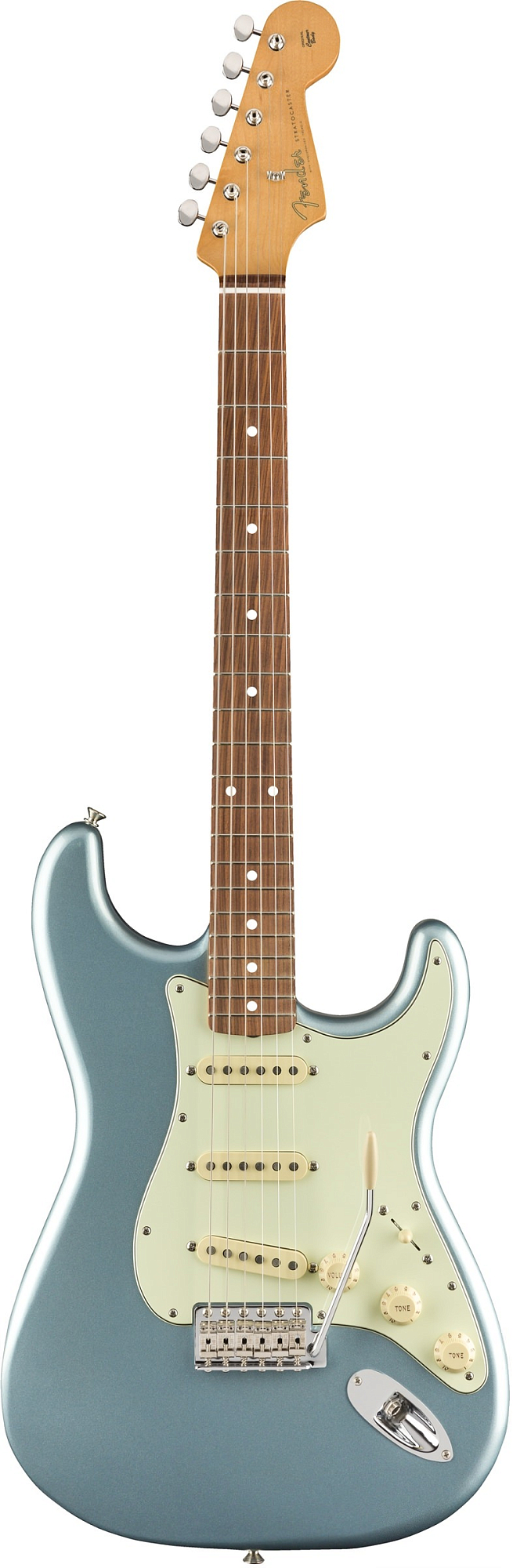 Электрогитара Fender VINTERA '60s Stratocaster Ice Blue Metallic, Голубой ледяной - 8