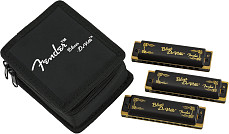 Губная гармоника Fender Blues DeVille Harmonica 3 Pack