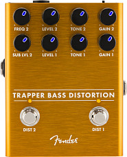 Педаль эффектов Fender TRAPPER BASS DISTORTION, Черный