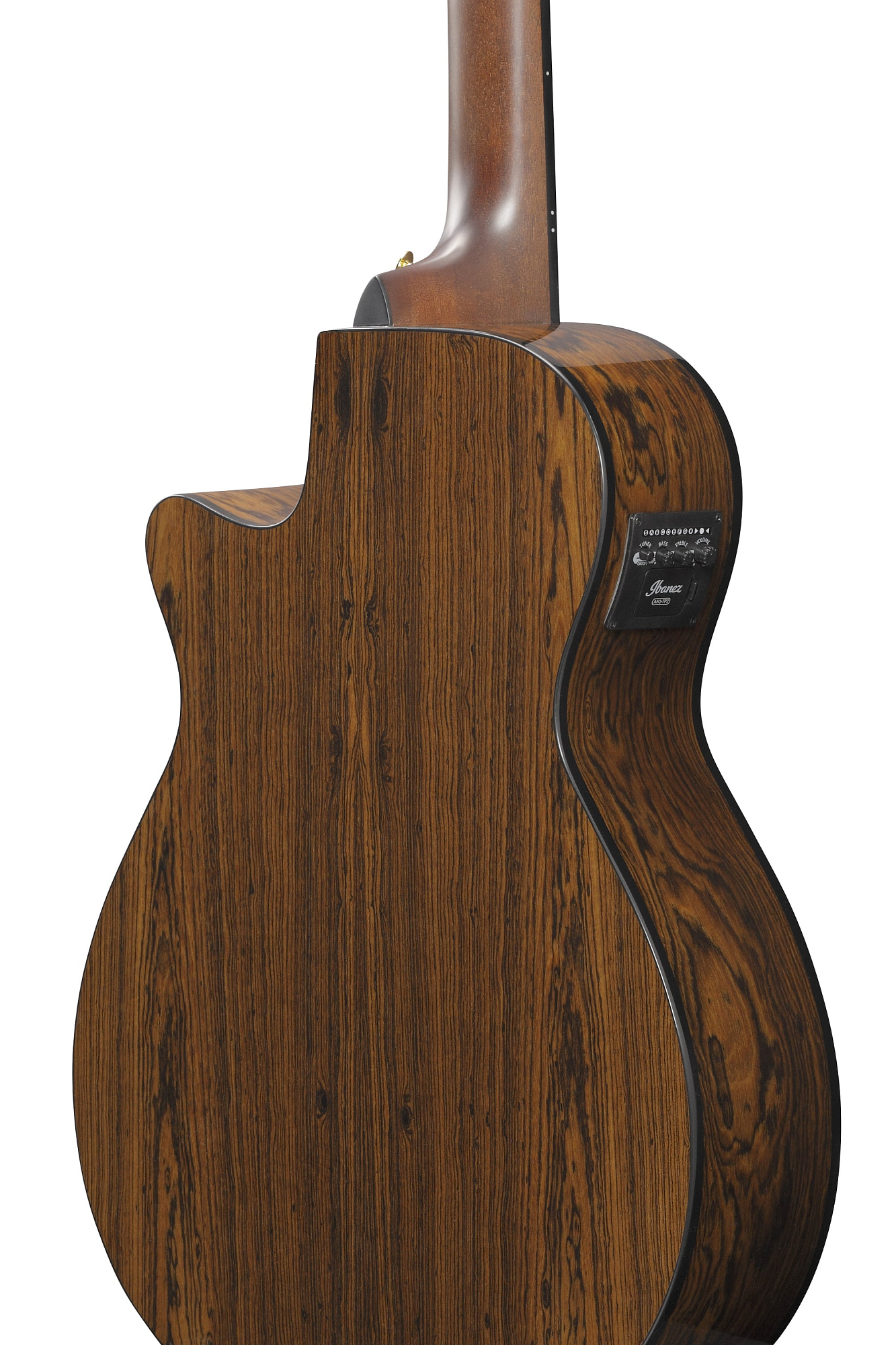Классическая гитара Ibanez AEG74N-MHS, Коричневый санбёрст - 7