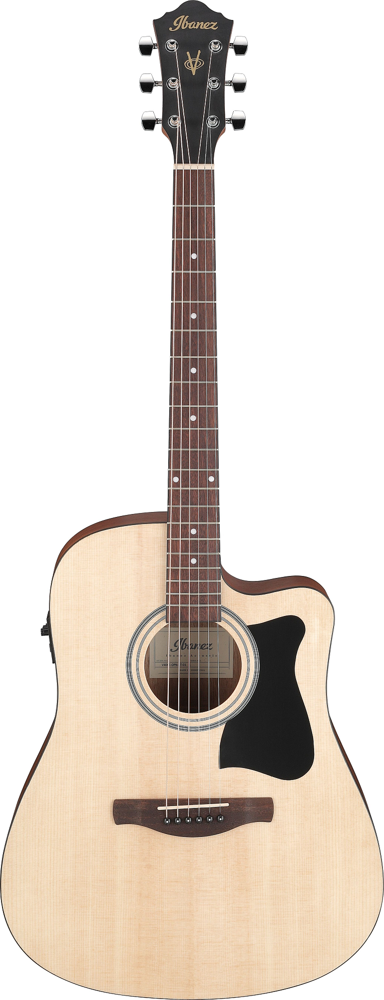 Акустическая гитара Ibanez V40CE-OPN, Натуральный открытые поры - 5